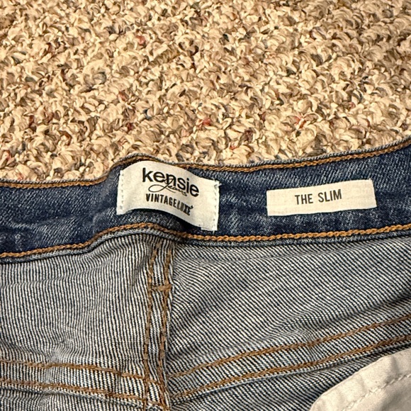 Kensie Light Blue Slim Jeans - Picture 2 of 4